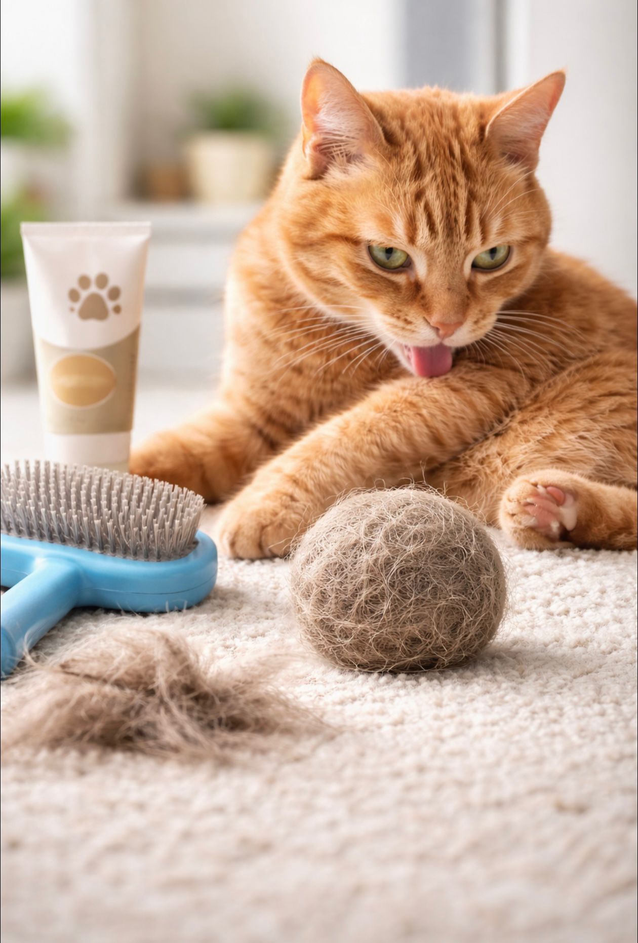 Boli di Pelo: Tutela della Salute Digestiva Felina