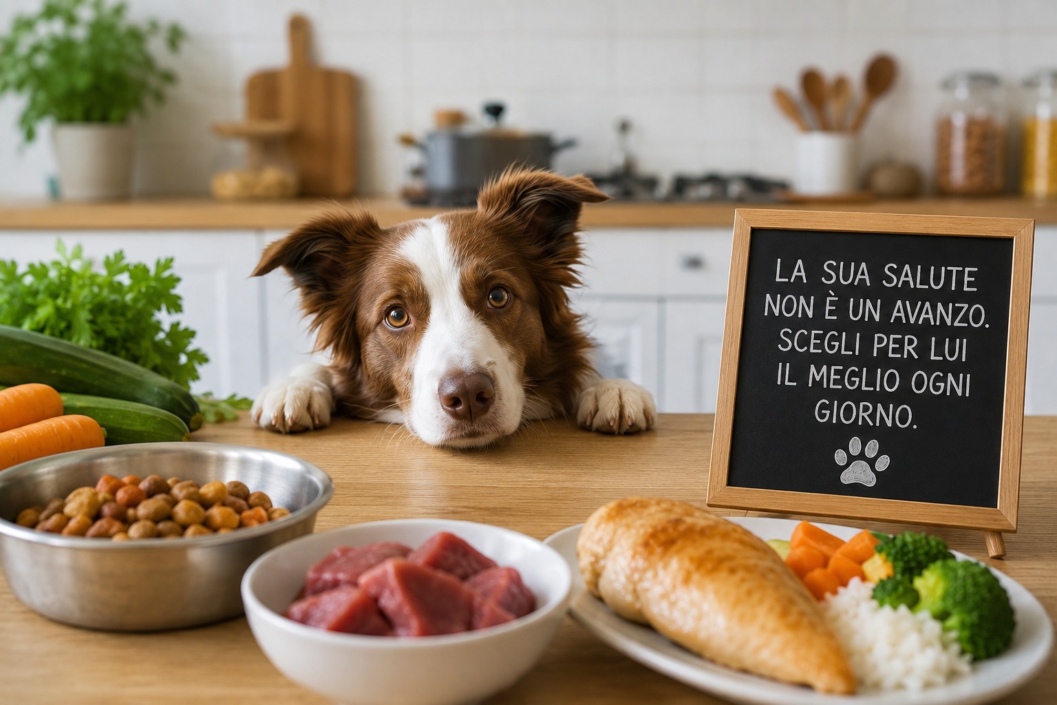 Condividere il nostro cibo con il cane: gesto d’amore o rischio per la salute?